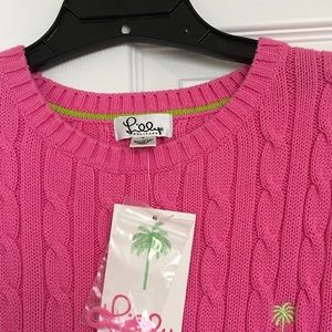 Lilly Pulitzer pink sweater